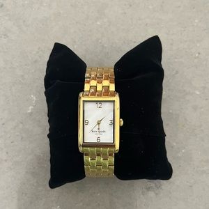 Kate Spade In a New York Minute Gold Watch